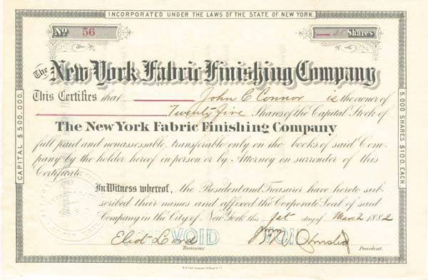 New York Fabric Finishing Co.